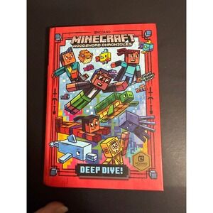 Minecraft Woodsword Chronicles Deep Dive! Book 3 Nick Eliopulos Hardcover Mojang